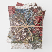 WRAPPINGSPAPIER : WILLIAM MORRIS : HONEYSUCKLE INPAKPAPIER VEL (In situ)