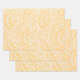 WRAPPINGSPAPIER : WILLIAM MORRIS : LARKSPUR INPAKPAPIER VEL