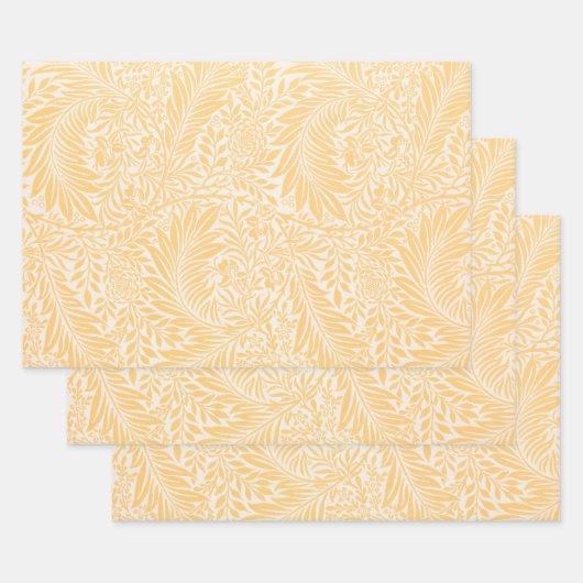 WRAPPINGSPAPIER : WILLIAM MORRIS : LARKSPUR INPAKPAPIER VEL (Set)