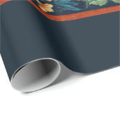 WRAPPINGSPAPIER : WILLIAM MORRIS : PHEASANT CADEAUPAPIER (Rol Hoek)