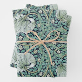 WRAPPINGSPAPIER : WILLIAM MORRIS : PIMPERNEL INPAKPAPIER VEL (In situ)