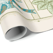 WRAPPINGSPAPIER : WILLIAM MORRIS : TRELLIS PATTERN CADEAUPAPIER (Rol Hoek)