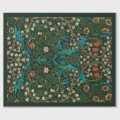 WRAPPINGSPAPIER : WILLIAM MORRIS : TULIPS CADEAUPAPIER (Vlak)