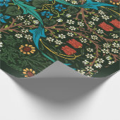 WRAPPINGSPAPIER :  WILLIAM MORRIS : TULIPS CADEAUPAPIER (Hoek)