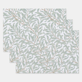 WRAPPINGSPAPIER : WILLIAM MORRIS : WILLOW INPAKPAPIER VEL