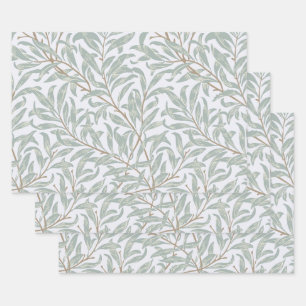 WRAPPINGSPAPIER : WILLIAM MORRIS : WILLOW INPAKPAPIER VEL