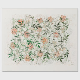 WRAPPINGSPAPIER : WILLIAM MORRISE : JASMINE CADEAUPAPIER