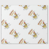 WRAPPINGSPAPIER - WITSERSE ZUIDELIJKE ONTVANGST CO CADEAUPAPIER (Vlak)