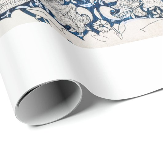 WRAPPORTEUR : WILLIAM MORRIS : WALLFLOWER CADEAUPAPIER (Rol Hoek)