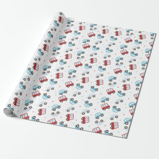 Wrapppapier voor auto's cadeaupapier (Uitgerold)