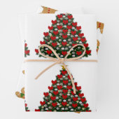 Wrapppapier voor kerstevaluatie inpakpapier vel (In situ)