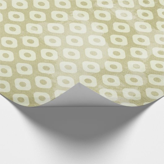 Wrapppapier voor kerstpapier, met groene kleuren cadeaupapier (Hoek)