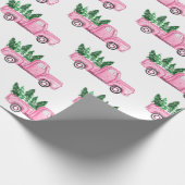 Wrapppapier voor rotatiepersen met kerstbomen voor cadeaupapier (Hoek)