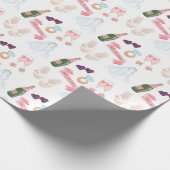 Wrapppapier voor weddenschappen op Waterverf Cadeaupapier (Hoek)