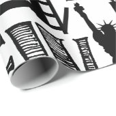 Wrapppapier voor wereldsteden cadeaupapier (Rol Hoek)