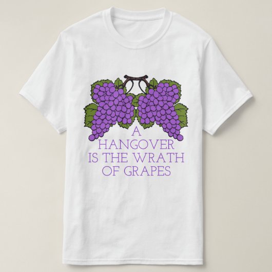 Wrath of Grapes T-shirt (Design voorkant)