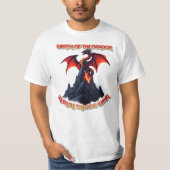Wrath of the Dragon T-shirt (Voorkant)
