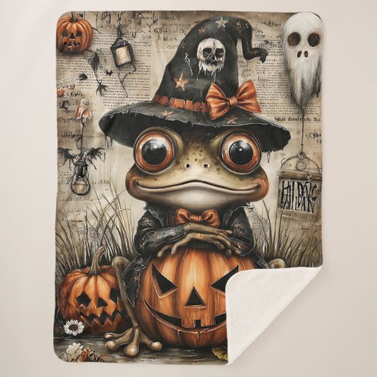 Wratten en wonderen sherpa deken (Voorkant)