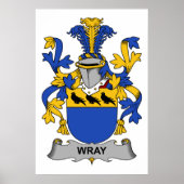 Wray Family Crest Poster (Voorkant)