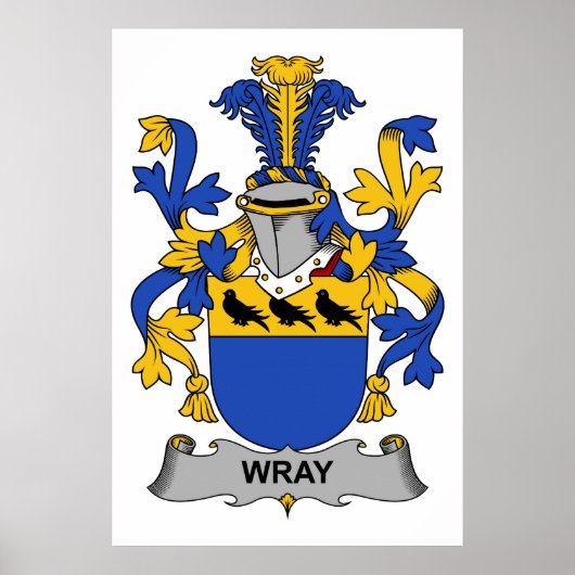 Wray Family Crest Poster (Voorkant)