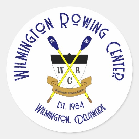 WRC Blad van Grote Ronde Papieren Stickers - Meerd (Voorkant)