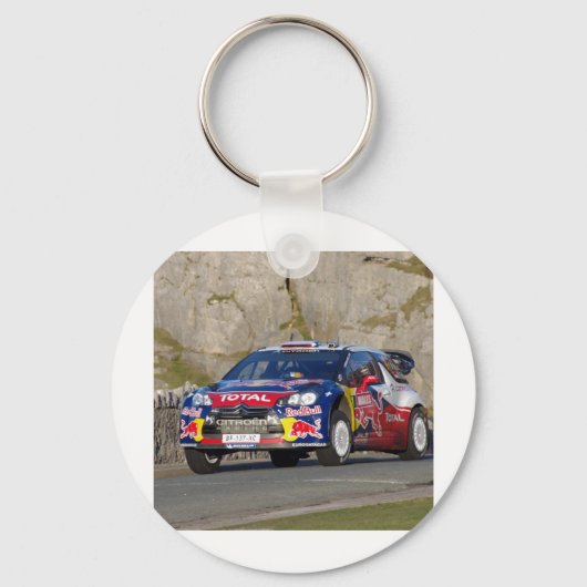 WRC Rally Car Hoesje Sleutelhanger (Voorkant)
