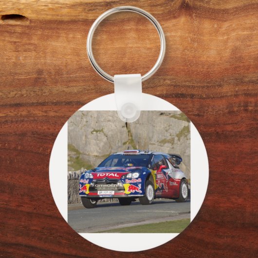 WRC Rally Car Hoesje Sleutelhanger (Voorkant)