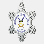 WRC Tin Sneeuwvlok Ornament (Rechts)