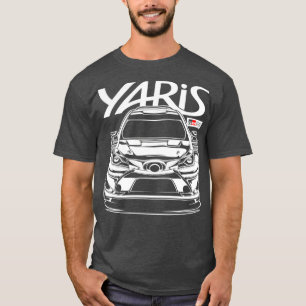 WRC Yaris Gazoo Racing White Print T-shirt