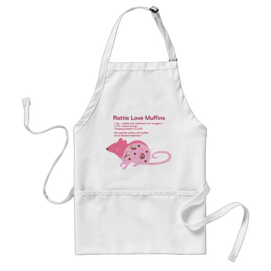 WRD 2011 Love Muffin Apron Standaard Schort (Voorkant)