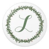 Wreaten van Green Keramische Knop (Voorkant)