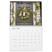 Wreaten van koloniaal Williamsburg Kalender (Mar 2027)