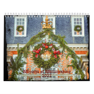 Wreaten van koloniaal Williamsburg Kalender