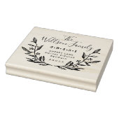 Wreater familienaam Return Address Rubberstempel (Stempel)