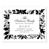 Wreater familienaam Return Address Rubberstempel (Afrduk)