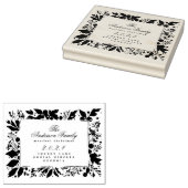 Wreater familienaam Return Address Rubberstempel (Gestempeld)