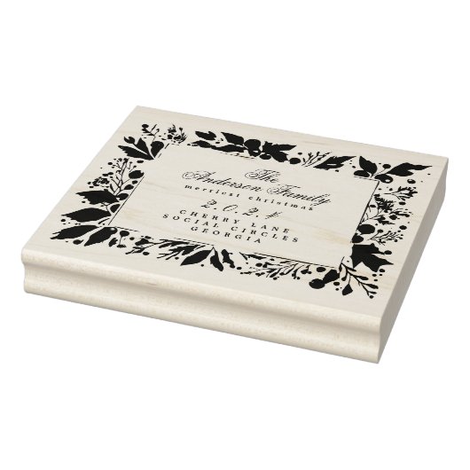 Wreater familienaam Return Address Rubberstempel (Stempel)