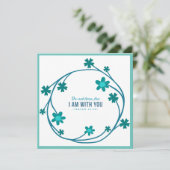 Wreater Flowers Greenery Floral Religious Gift Art (Staand voorkant)