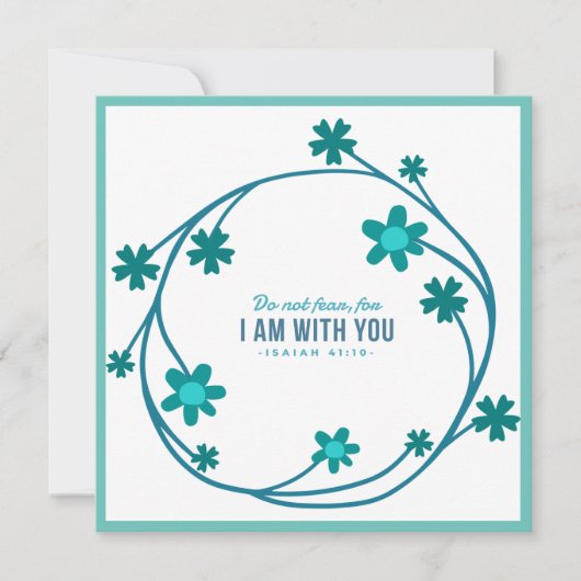 Wreater Flowers Greenery Floral Religious Gift Art (Voorkant)