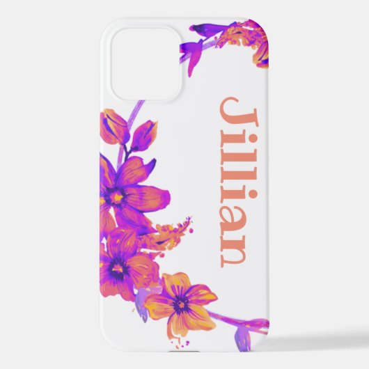 Wreater Flowers Greenery Floral Religious Gift Art iPhone Hoesje (Achterkant)