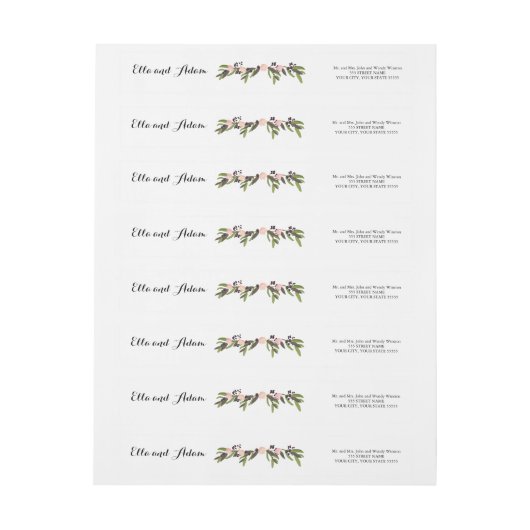 Wreater in de tuin - omloop rond het etiket van he (Vel)