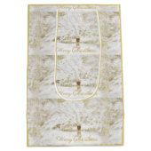 Wreater op sneeuwboom medium cadeauzakje (Achterkant)