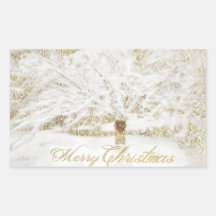 Wreater op sneeuwboom