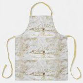 Wreater op sneeuwboom schort (Voorkant)