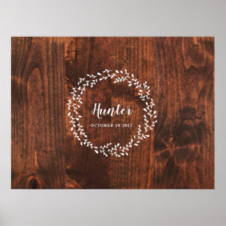 Wreatest Guest Book Alternative Print
