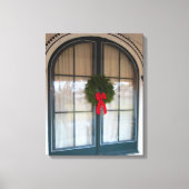 Wreath and Gingerbroodoorway - Martha's Vineyard Canvas Afdruk (Voorkant)