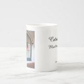 Wreath and Gingerbroodoorway - Martha's Vineyard Porselein Kop (Voorkant)