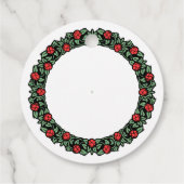 Wreath Bedankjes Labels (Achterkant)