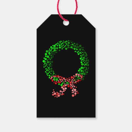 Wreath CadeauLabel (Voorkant)