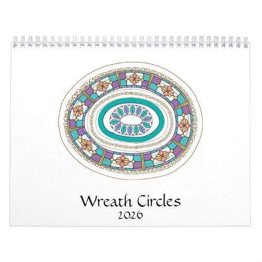 Wreath Circles calendar Kalender (Hoes)